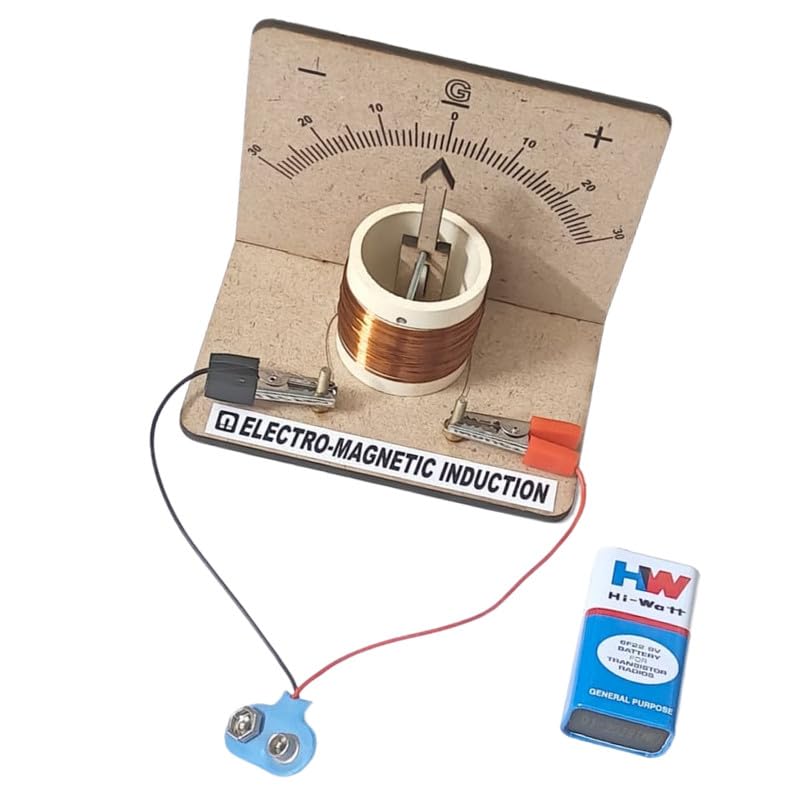 ESPtronics Physics Lab DIY Experiment Kit – Faraday’s Law of Electromagnetic Induction Galvanometer Working Model Mini Science Project for Class 12 Students - Image 4 thumbnail