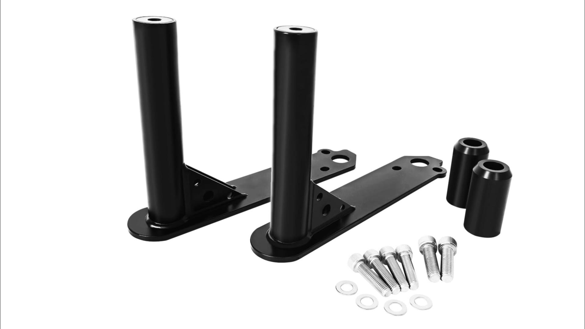 Amazon.com: Fjpacemt Highway Footpegs Engine Guard Crash Bar