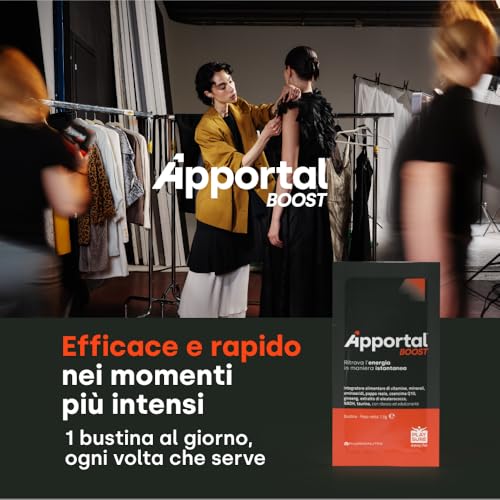 Apportal Boost Integratore Energia E Difese Immunitarie 14 Bustine - 5