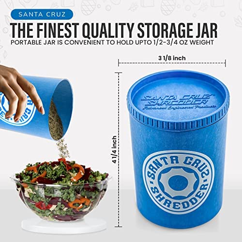 Santa Cruz Jar For Herbs & Spices Storage, 0.5 Oz UV-Protected Airtight Sealable Container - Image 3