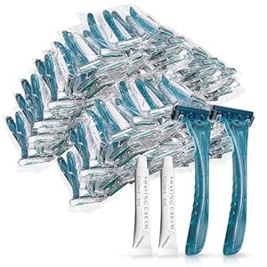 (500 Pack)Kheoxusa Disposable Razors,500 Disposable Razors,Disposable Razors Bulk 500,Razors 500,Disposable Razor for Women,Mens Disposable Razors,Bulk Razors Disposable Individually Wrapped Big-Green