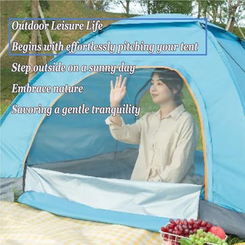 Carpa Familiar Automática Pop-Up Azul Lago 1 Persona miniatura 4