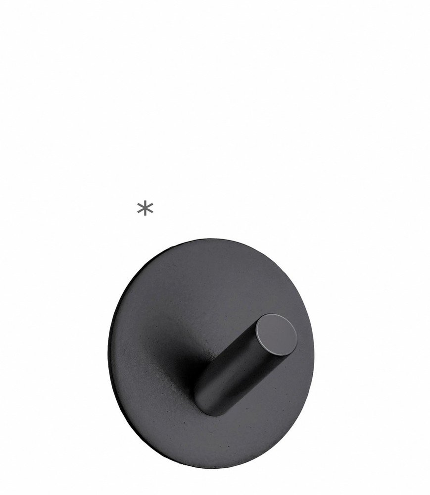 Smedbo Self-Adhesive Hook Black Stainless Steel BB1090 by Smedbo