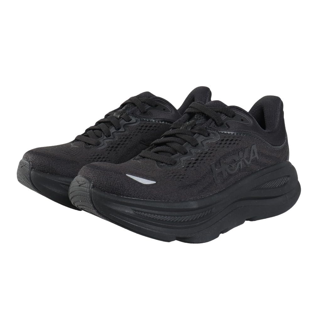 [HOKA] [ホカ] 陸上/ランニング ランニングシューズ ボンダイ 9 ワイド レディス 23.5 ブラック×ブラック