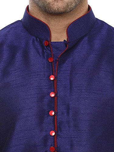 Image of Royal Kurta Men's Silk Blend Kurta Pyjama Set