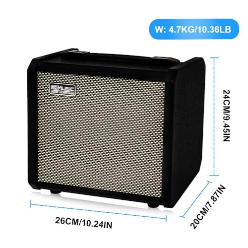 TS20 Bass Combo Amp -20W Suitable for Bass Guitar - Thumbnail 4