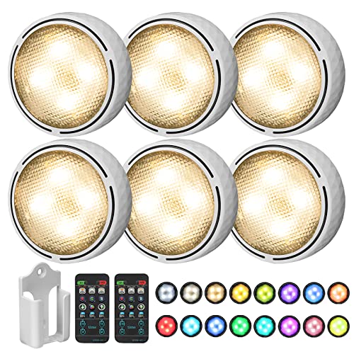 Onumii LED Puck Lights Battery Operated LED Under Cabinet