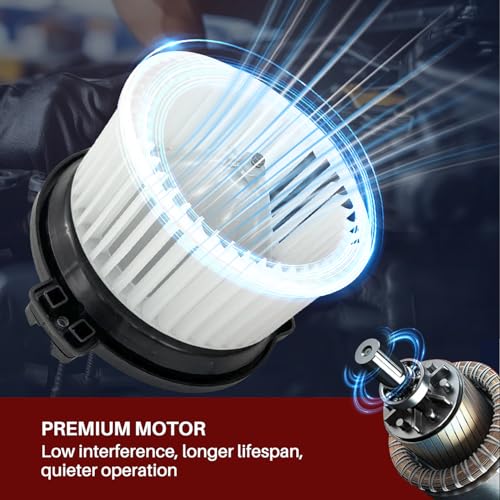 Image of 700001 AC Heater Blower Motor Fan Assembly Fit for Acura cl 1997-1999 ，for Acura Integra 1994-2001 ， for Honda Accord 1994-1997，for Honda Civic 1992-2000 ，Insight 2000-2006 79310SR3A01