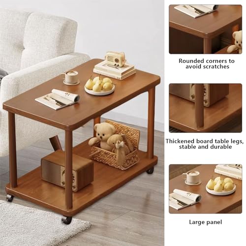 Table basse pour salon double niveau faisant table de chevet mobile - 6
