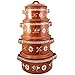 Vintage Portuguese Traditional Clay Terracotta Casserole With Lid Made In Portugal Cazuela (N.2 8