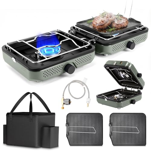 Hisencn Camping Stove,2 Burner...