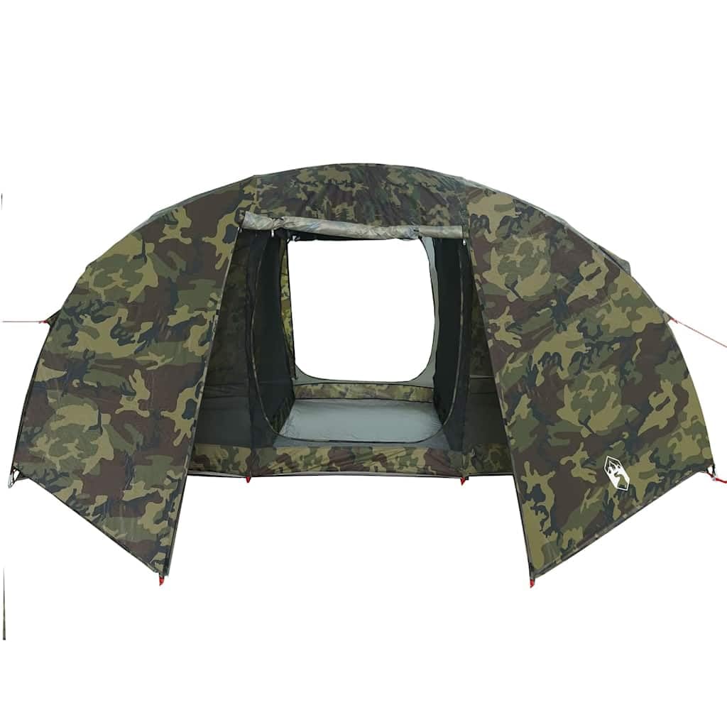 Tenda da Pesca 5 Persone Verde Oliva Impermeabile