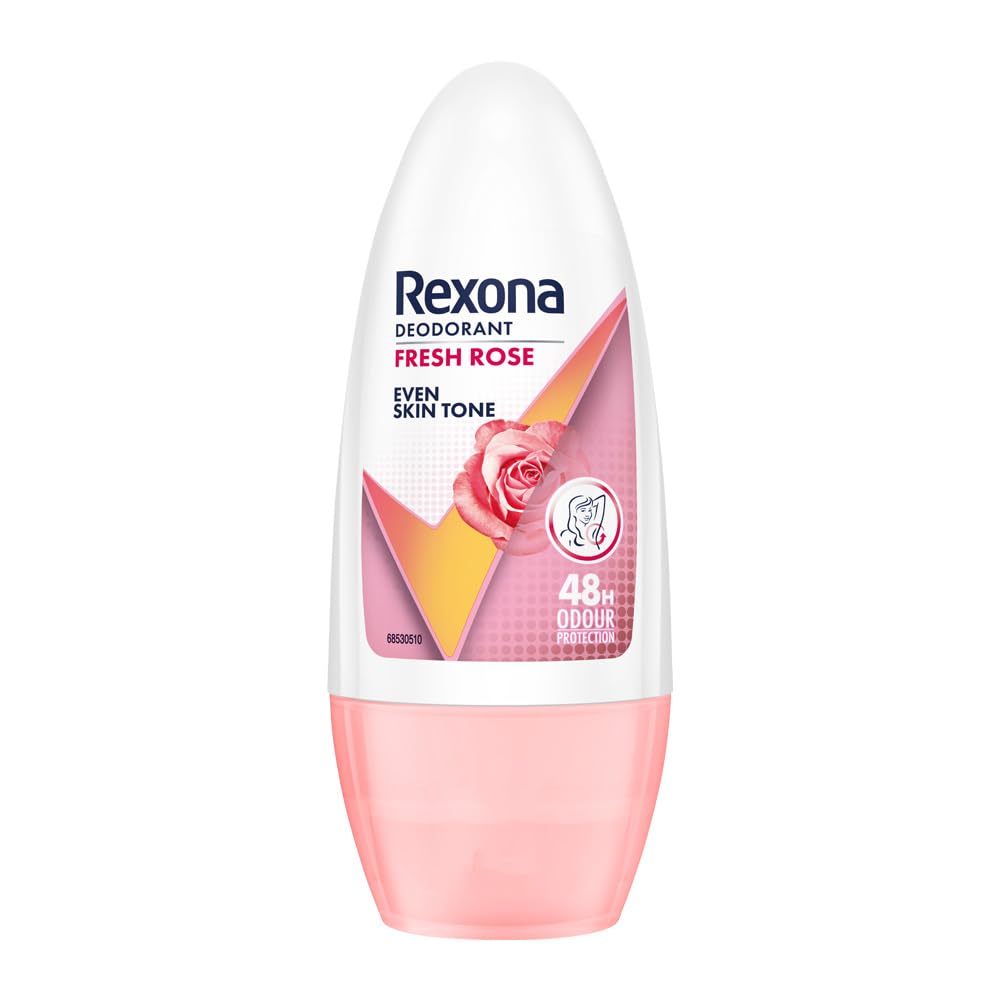 Rexona Women Fresh Rose Advanced Whitening Roll On, 50ml