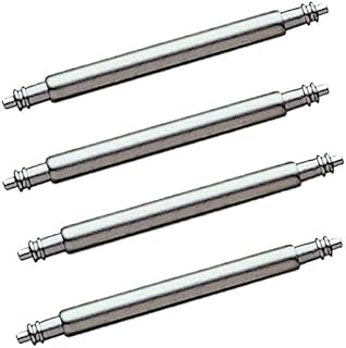 4 Stück 22mm Eichmüller Edelstahl Federstege 1,5mm Durchmesser für Uhren Armbänder