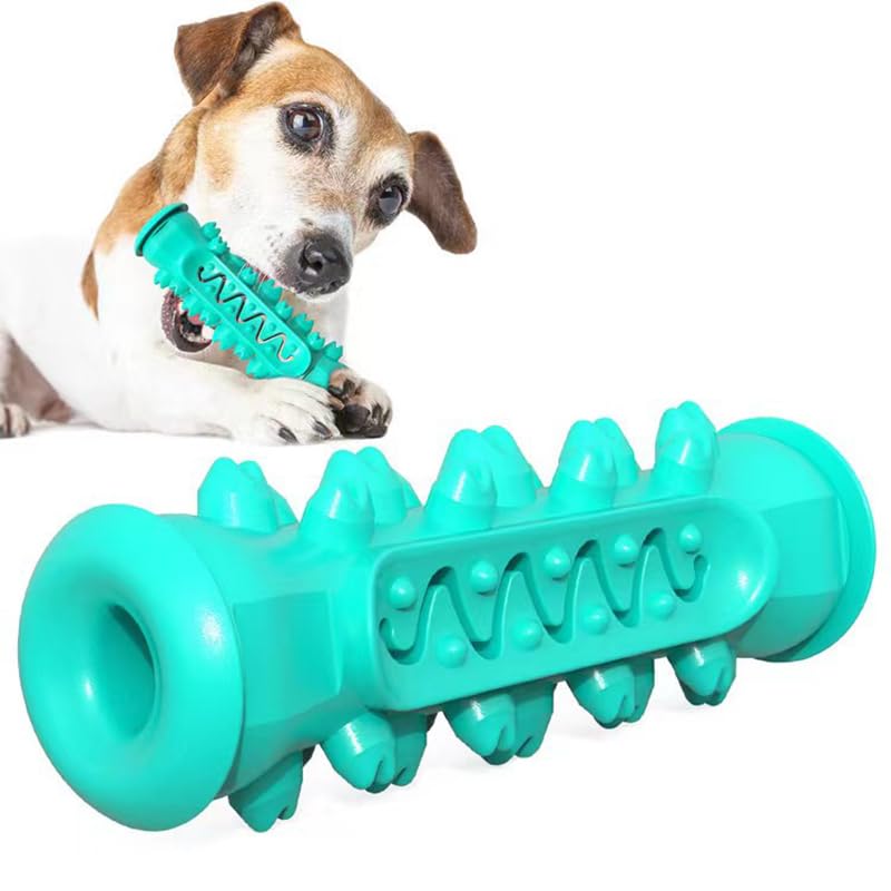 Brosse à dents en caoutchouc for chien, jouet à mâcher, nettoyage des dents, soins dentaires sûrs for chiots, jouets doux for animaux de compagnie, accessoires for animaux de compagnie(Basic Blue)