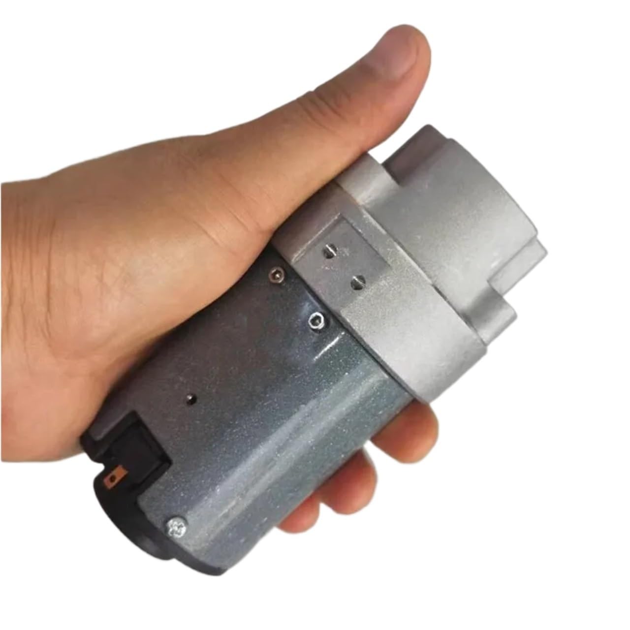 Bomba de trasvase eléctrica de Aceite de 2,0 l/min. Apta for Aceite de Motor, Aceite hidráulico y Fluido lubricante. 12 V CC. Bajo Nivel de Ruido.