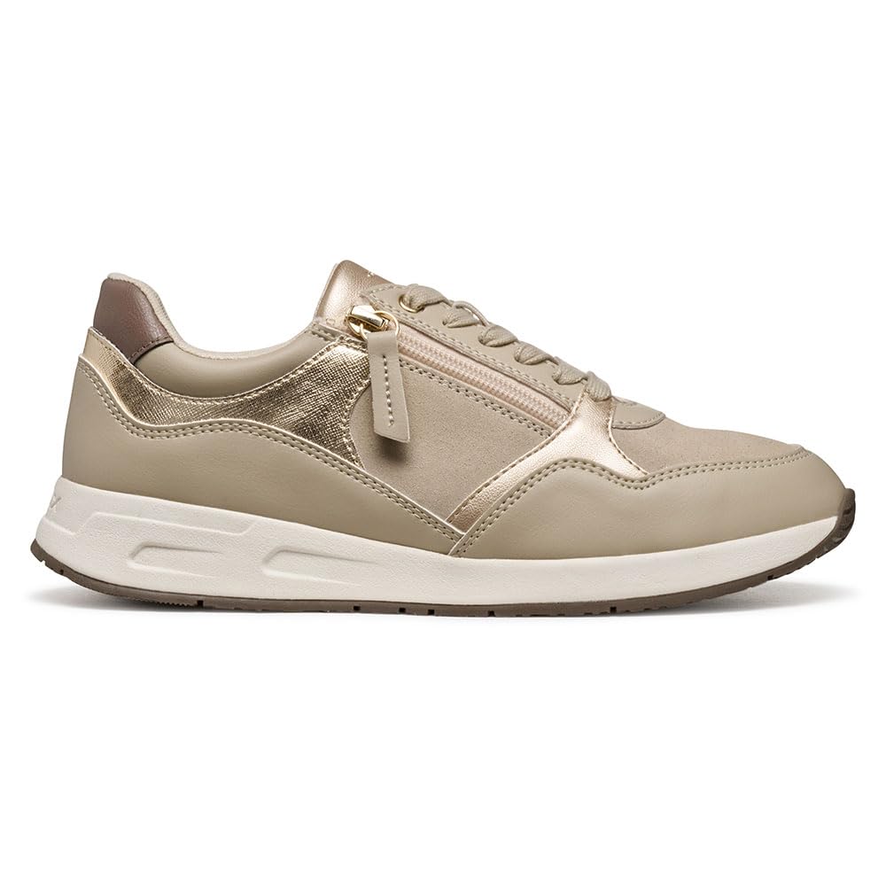 Geox Woman D Bulmya Sneakers Lt Taupe 35 EU