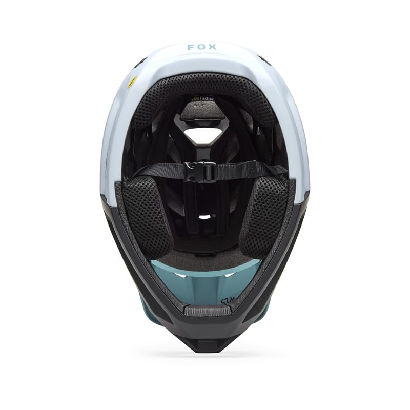 Casco Fox Racing Proframe integral azul con máxima ventilación para descenso 6