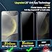 Ferilinso 3 Pack Privacy Screen Protector for Samsung Galaxy S24 Plus with 3 Pack Tempered Glass Camera Lens Protector Phone Case Friendly Accessories Protector de Pantalla for Samsung S24 Plus