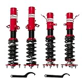 LODSHOCK Coilover Struts Spring Shocks Adjustable Coilovers Suspension coilover springs Absorber...