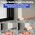 Flexible Quarter Round Molding, Peel and Stick, Corner Molding Trim, Waterproof Rubber Edge Molding Quadrilateral Trim for Wall Corner Countertops, 0.7×0.7 (Brown, 39Inch)