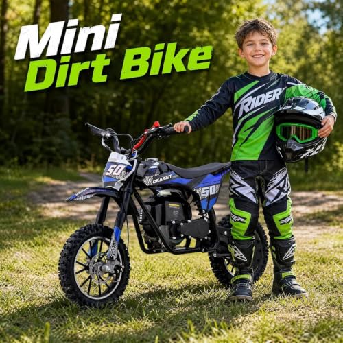 MOSTA Kids Dirt Bike, 4-Stroke Gas Power Mini Dirt Bike with Shock Absorption and Disc Brake,Off-Road Tires Motorcycle, EPA Approved, 2026 Upgraded - Image 2