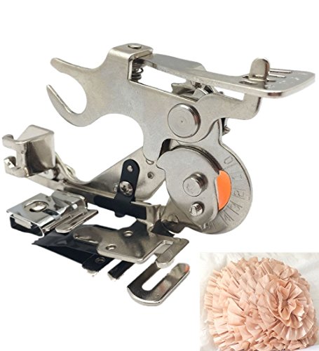 Pieza pie prensatela Ruffler para máquina de coser miniatura 7