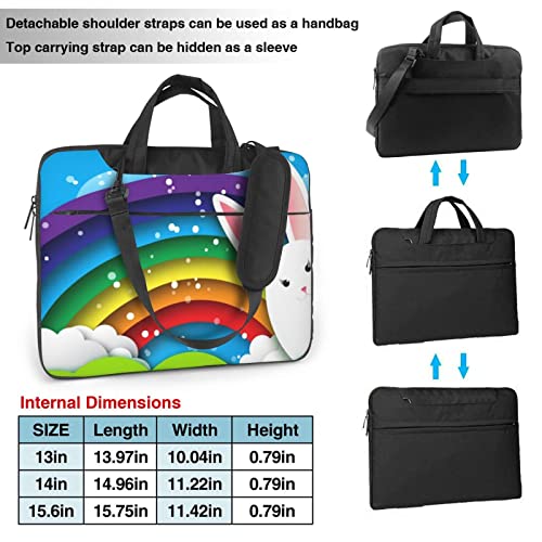 Sacoche ordinateur portable lapin de Pâques, idée cadeau originale