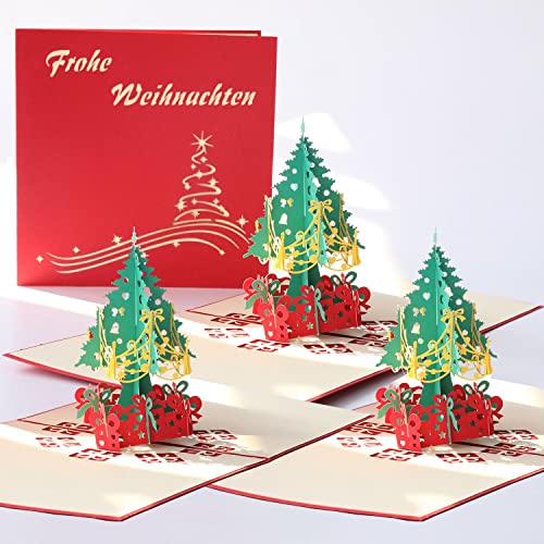 Carte de Noël pop-up LOOGI pour remplacer les vœux classiques par la 3D