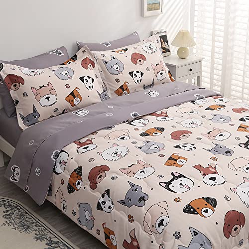 Gusuhome Kids 7 Piece Dog Bedding
