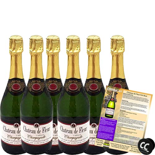 Chateau De Fleur Nonalcoholic Sparkling Wine Champagne