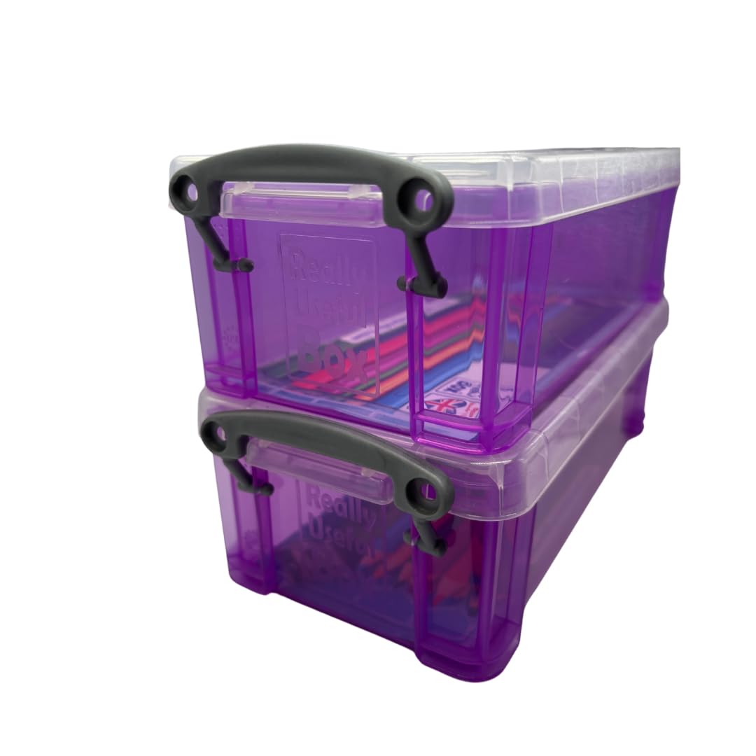 Really Useful Box 0.9 Litre – Pack of 2 (Purple)