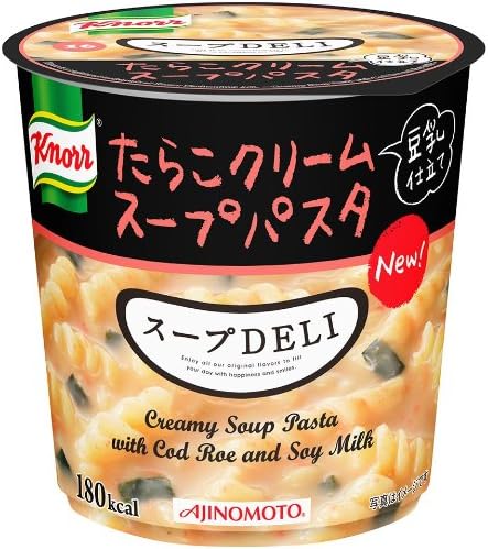 Ajinomoto Knorr soup DELI cod roe cream soup pasta & amp; lt; soy milk tailoring & amp; gt; 44.7g ~ 6 pieces