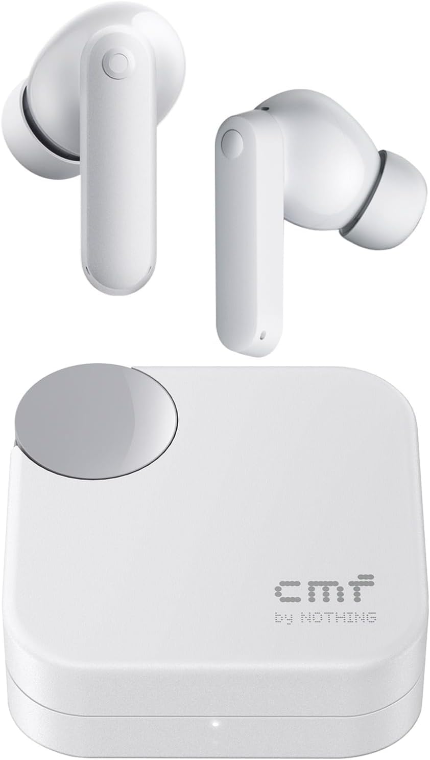 CMF BY NOTHING Buds 2a Wireless Earbuds 2025 New Active Noise Cancelling 42dB Hybrid ANC Bluetooth Headphones, 12.4mm Dynamic Driver for Big Bass, 4Mics Clear Call, Sport Ear Buds for iPhone Android