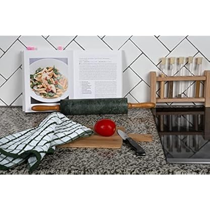 White Classic Premium Geschirrtücher für die Küche, mit Aufhängeschlaufe – strapazierfähig, saugfähig, 100 % Baumwolle, 410 g/m², Frottee, Küchentücher, 40,6 x 66 cm (mehrfarbig) – Bild 7