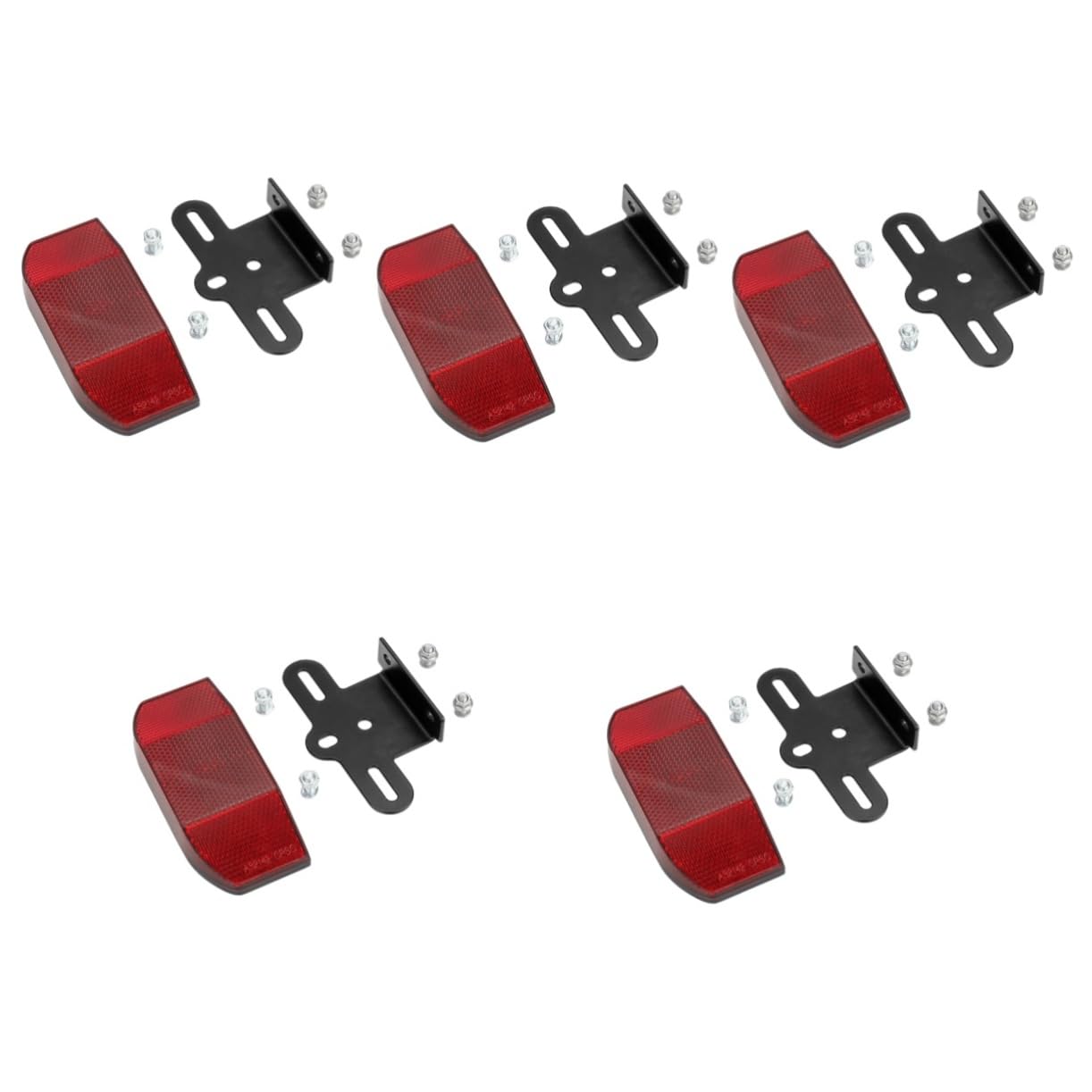 Réflecteur De Vélo Feux De Vélo Feux Vélo Léger Feu De Vélo Fourniture Vélo Porte-Bagages Arrière à Réflecteur Lampe De Cycle De Queue Vélo Lumière Le Fer