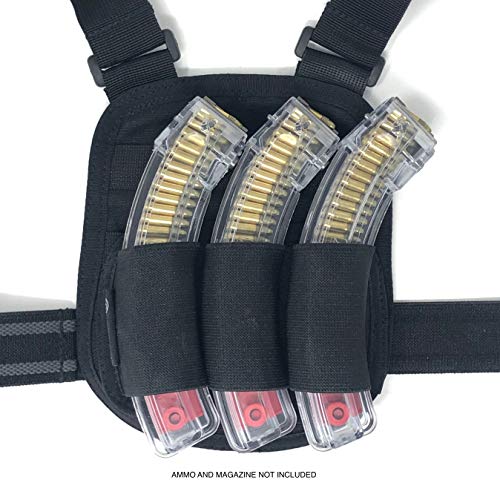 Adaptive Tactical Triple Mag Pouch For Ruger 10/22 30 Round Magazines Drop Leg Mount #TOP1