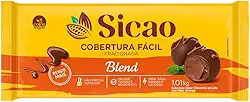 Cobertura Barra Fracionada Chocolate Blend Dia a Dia 1,01kg - Sicao