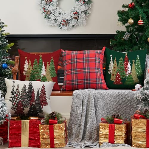 Christmas Tree Pillow Covers for Festive Home Decor - Image 6