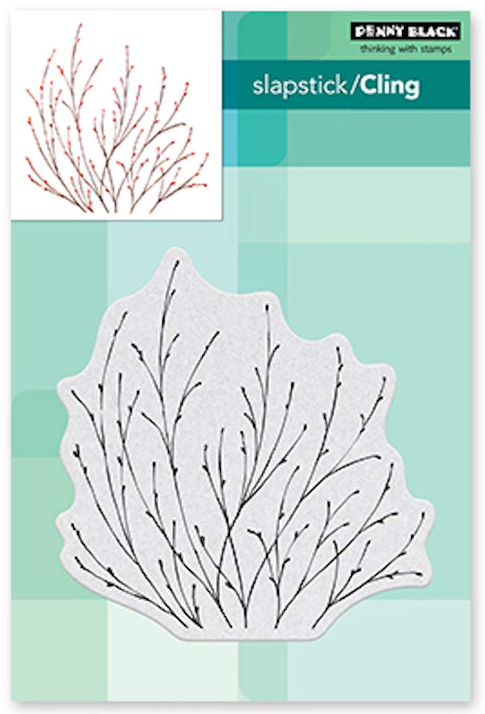 Penny Black Black Penny Cling Stamps-Refined