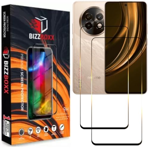 Image of Screen Guard For realme 15 Lite 5G Tempered Glass Screen Protector Guard - HD Clarity, Anti-Fingerprint Temper Guard (for realme 15 Lite - 6.67 inch) With Installation Kit - Pack of 2