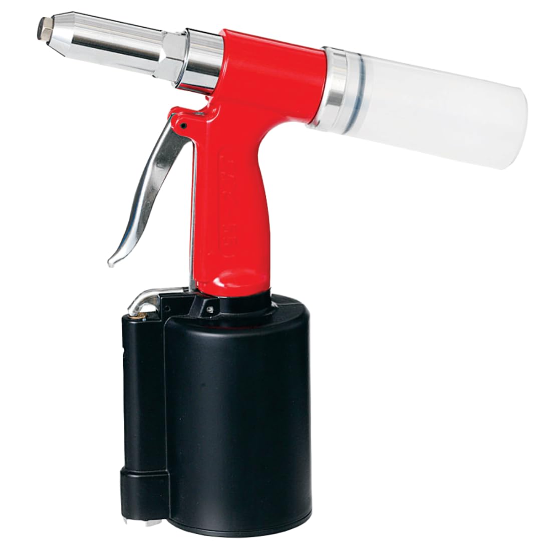 SL Fasteners SRC 56 Rivet Tool Heavy Duty Fast Hitting Rivet Gun, Capacity upto 6.4 mm for all Material, Pneumatic Pop Rivet Gun Heavy Duty Tool, Air Powered Hydraulic Hand Riveter Machine