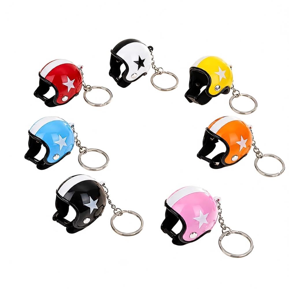 Cluttch Mini Helmet LED Keychain - Light Up Your Keys! -18