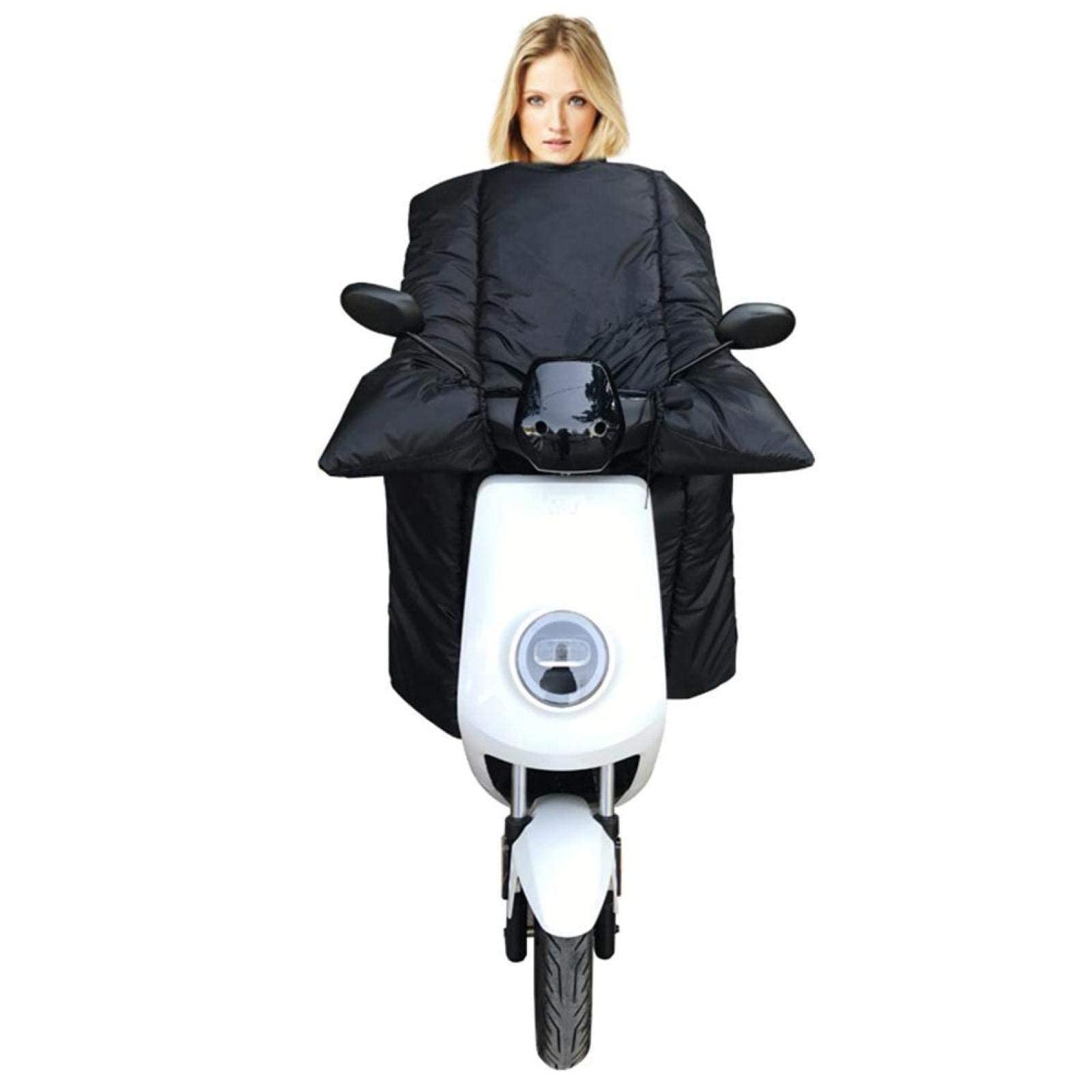 Moto Genou Couverture véhicule électrique Pare-Brise Couette Moto Jambe Tour Tablier Couverture Manchons Coupe-Vent Couverture pour l'hiver