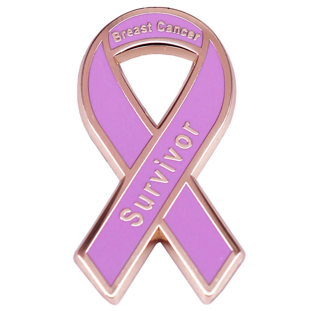 Breast Cancer Awareness Pink Ribbon Pins & Bracelets - 15 Sets For Charity Events
