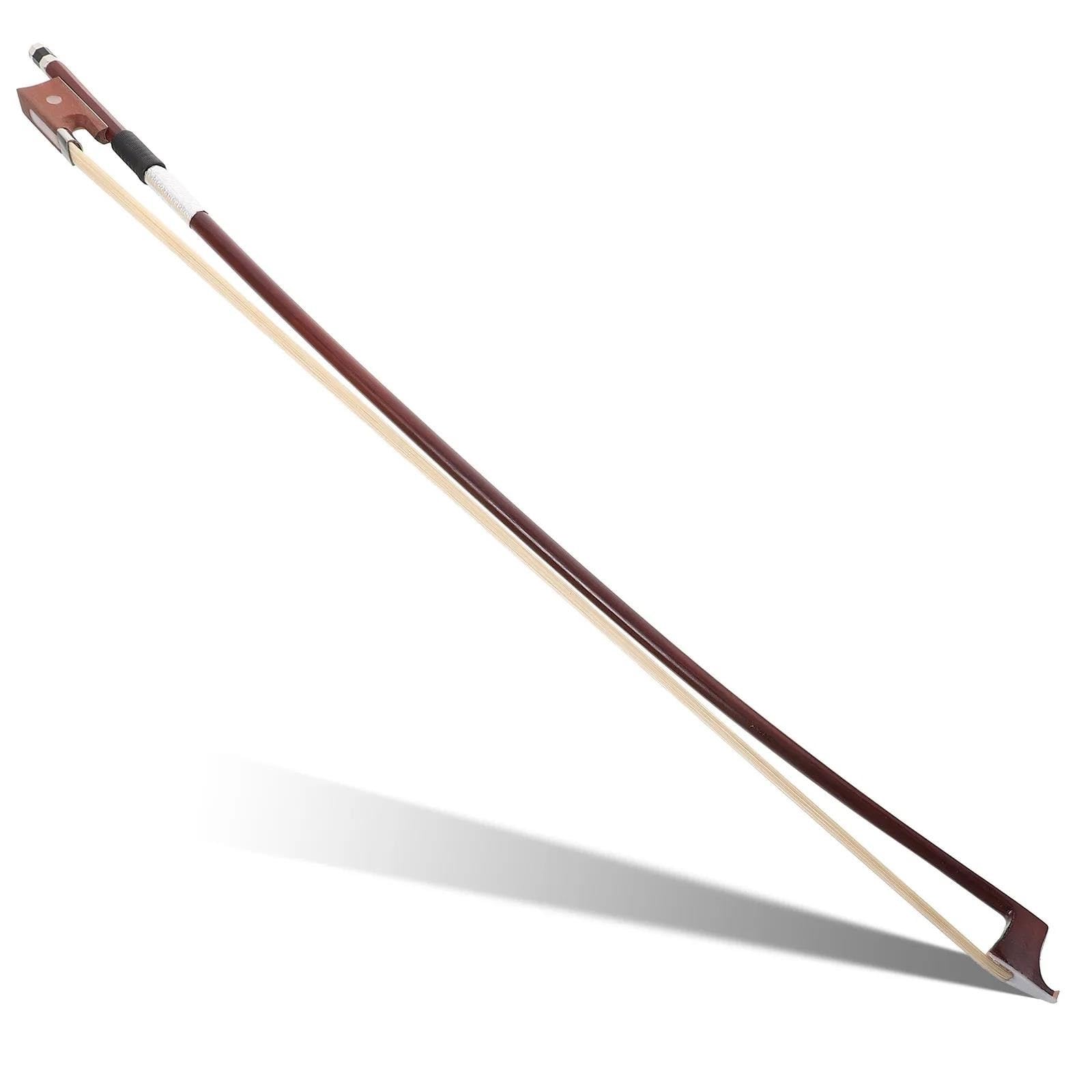 Arcos De Violín De Madera Arco De Violín Crin Marrón Instrumento Práctica