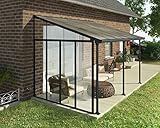 Palram Canopia Seitenwand - Kompatibel Mit Allen Terrassenüberdachungen Mit 3 Meter Tiefe, Grau 704484