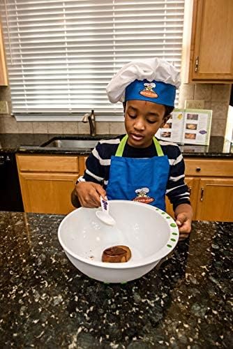 Curious Chef 6-Piece Measuring Spoon Set for Kids, Dishwasher Safe, Made with BPA-Free Plastic, Real Cooking, and Baking Kitchen Tool