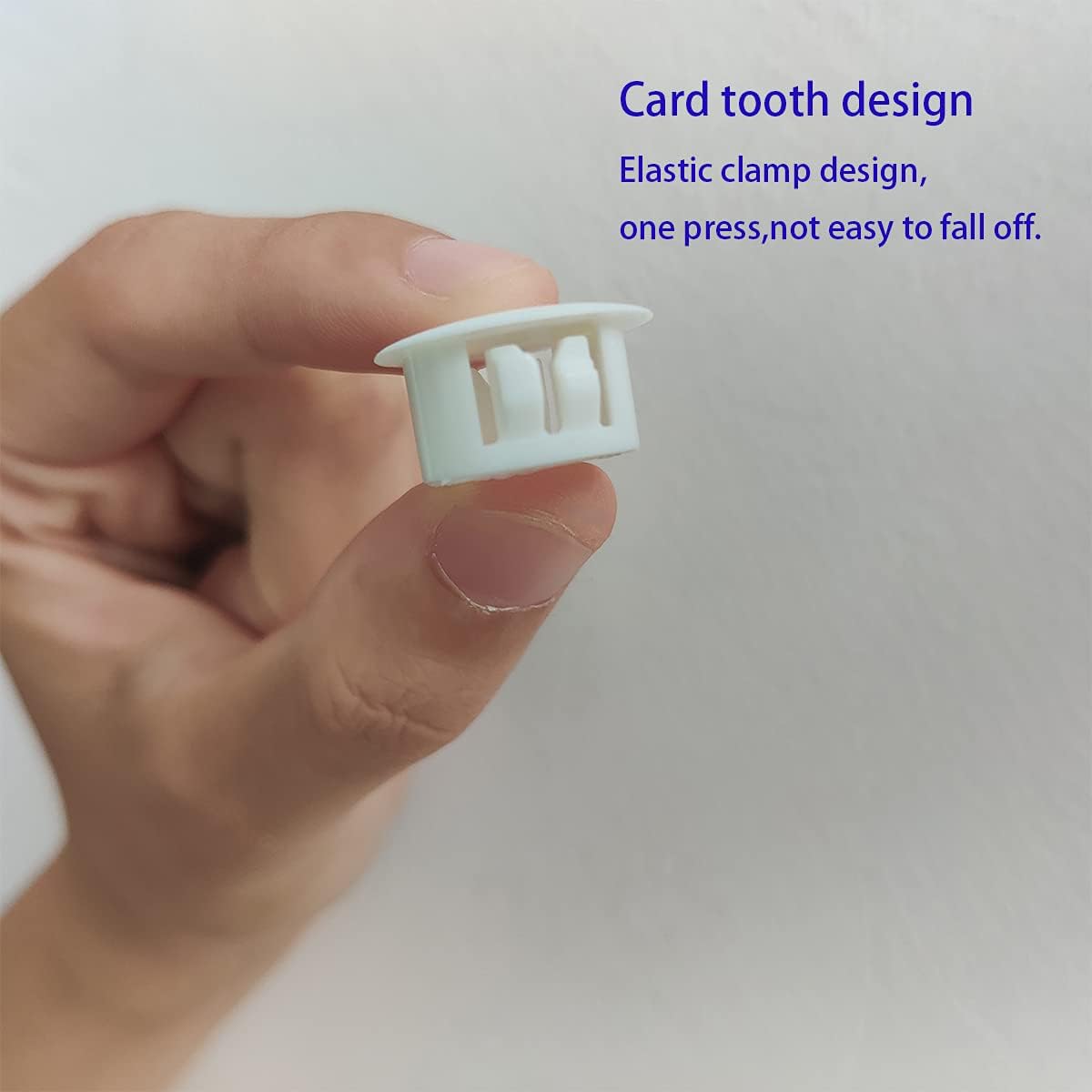 30 Pcs White Hole Plugs 16mm (5/8'') White Plastic Hole Plugs White Plastic Plugs for Holes Hardware Plugs Cabinet Hole Plugs Screw Hole Plugs Plastic Plugs for Holes (White)