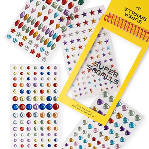 Super Smalls Everyday Sparkle 4-Page Gem Sticker Book | Ages 3+